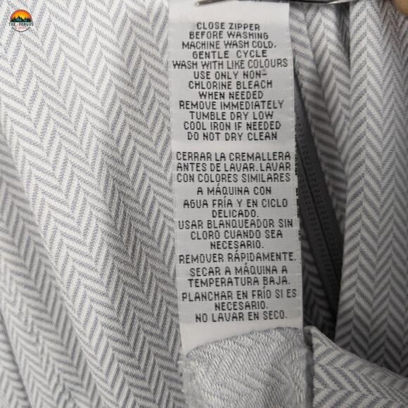 Mondetta Full-Zip Hoodie Gray Track Jacket Long Sleeve Athleisure Women's Size L - Picture 13 of 13